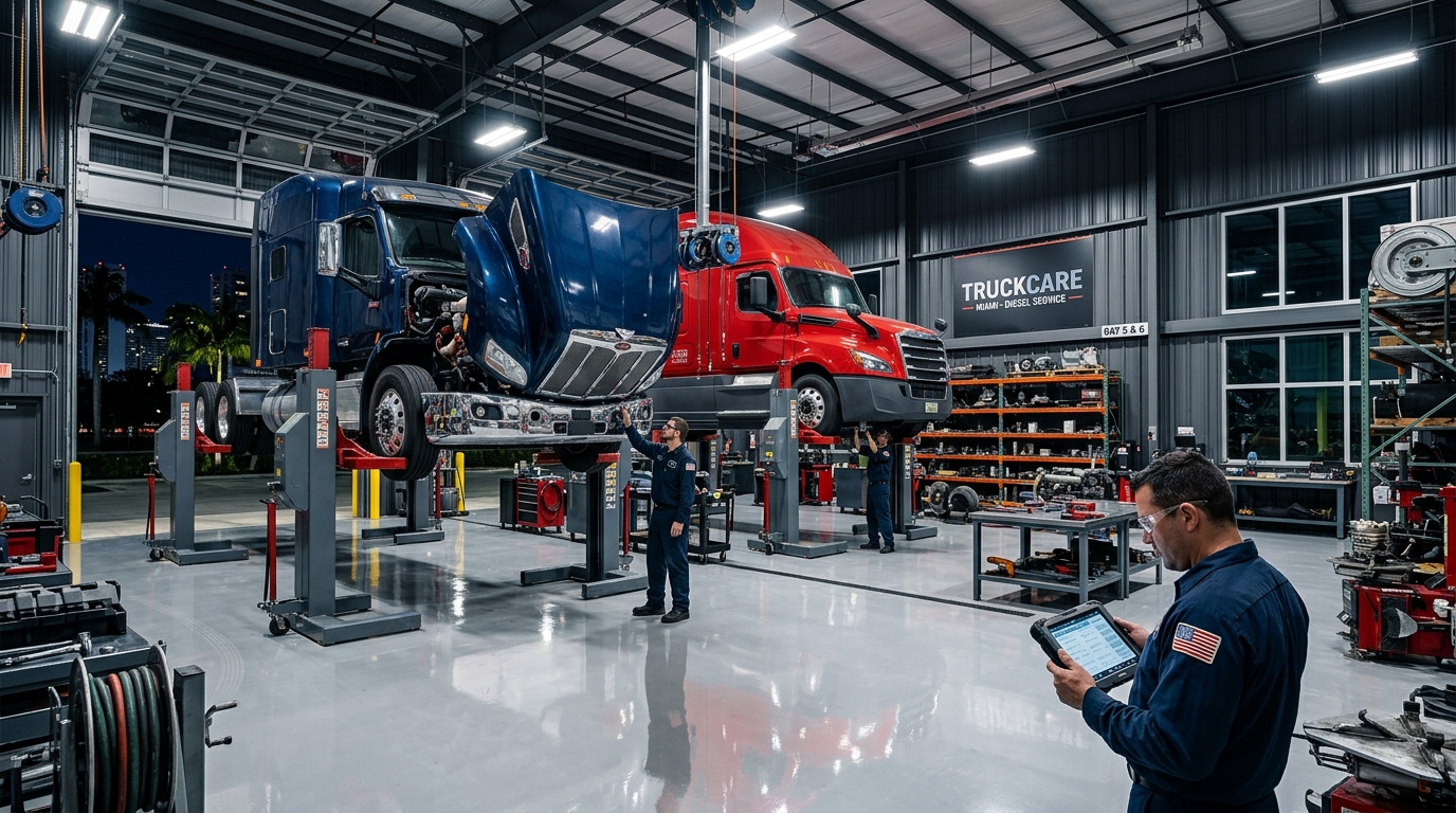 Miami Diesel Works Heavy Duty Fleet Workshop